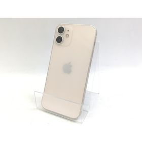 【中古】Apple au 【SIMロック解除済み】 iPhone 12 mini 128GB ホワイト MGDM3J/A【大宮東口】保証期間１ヶ月【ランクA】