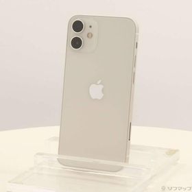 〔中古〕Apple(アップル) iPhone12 mini 128GB ホワイト MGDM3J／A SoftBank〔297-ud〕