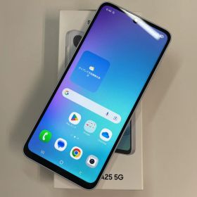 au Galaxy A25 5G SCG33 ライトブルー