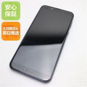 超美品 SHV43 AQUOS sense2 ニュアンスブラック スマホ 本体 白ロム 土日祝発送OK 04000