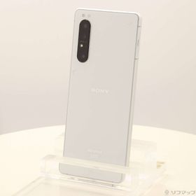 (中古)SONY Xperia 1 II 128GB ホワイト SO-51A docomoロック解除SIMフリー(368-ud)