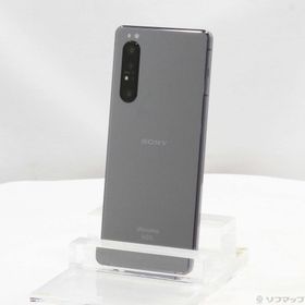 (中古)SONY Xperia 1 II 128GB パープル SO-51A docomoロック解除SIMフリー(196-ud)