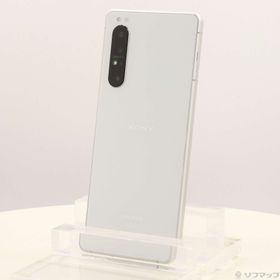 (中古)SONY Xperia 1 II 128GB ホワイト SO-51A docomoロック解除SIMフリー(349-ud)