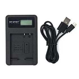 【中古】【PCATEC】 Panasonic パナソニック DMW-BLE9/BLG10 対応新型USB充電器☆LCD付４段階表示仕様☆Lumix DMC-GF3/DMC-GF3K/DMC-LX100(USB充電器☆L w17b8b5