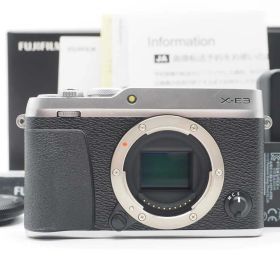 富士フィルム Fujifilm Fuji X-E3 Silver 24.3MP Body 2978 Shots 元箱 [美品] #Z6316A