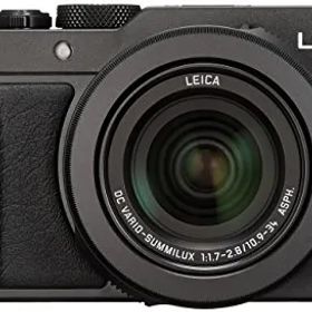 パナソニック コンパクトデジタルカメラ ルミックス LX100 4/3型センサー搭載 4K動画対応 ブラック DMC-LX100-K(中古品)