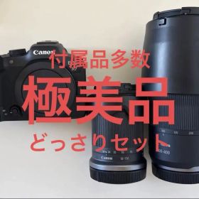 Canon EOS R7 ボディとレンズ2本のお得な3点セットと付属品多数