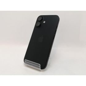 【中古】Apple 国内版 【SIMフリー】 iPhone 16 256GB ブラック MYDW3J/A【新橋】保証期間１ヶ月【ランクB】