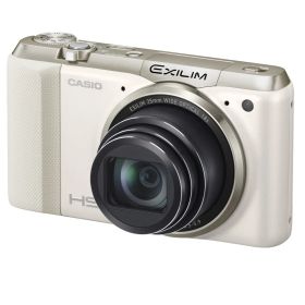 CASIO デジタルカメラ EXILIM EXZR800WE 1610万画素 光学18倍ズーム EX-ZR800WE ホワイト(中古品)