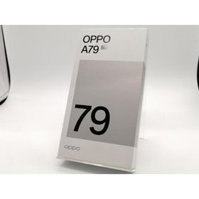 【中古】Oppo ymobile 【SIMフリー】 OPPO A79 5G 4GB 128GB グローグリーン A303OP【大阪本店】保証期間１ヶ月【ランクB】