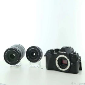 【中古】OLYMPUS(オリンパス) OM-D E-M10 Mark III EZダブルズームキット ブラック 【262-ud】