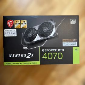 MSI GeForce RTX 4070 VENTUS 2X OC