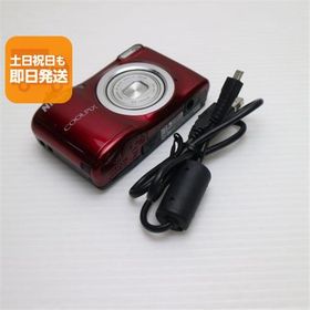 新品同様 COOLPIX A10 レッド 即日発送 コンデジ Nikon 本体 あすつく 土日祝発送OK