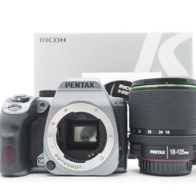 ペンタックス Pentax K-70 24.0MP Silver 18-135 Lens 6261 Shots 元箱 [美品] #Z6306A
