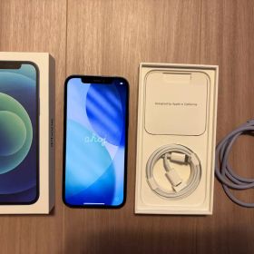 iPhone12 128GB ブルー SIMフリー 箱付き