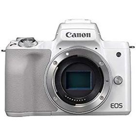 【中古】【非常に良い】キヤノン EOS Kiss M ボディ ホワイト z2zed1b