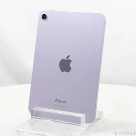 ソフマップ 〔中古品〕 iPad mini(A17 Pro) 128GB パープル MXN93J／A Wi-Fi【344】