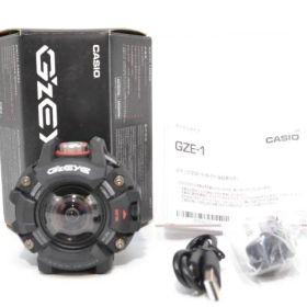 ■【極美品】 カシオ CASIO G'z EYE GZE-1BK アクションカメラ 防水 耐衝撃 Wi-Fi 元箱付き