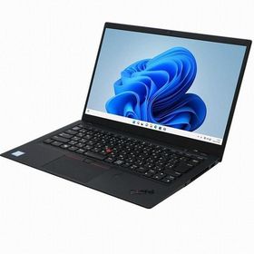 6ヶ月保証 lenovo ThinkPad X1 Carbon 6th Gen ノートパソコン 第8世代 Core i7 Windows11 64bit WEBカメラ HDMI メモリ16GB 高速 SSD WiFi A4サイズ 中古 17529
