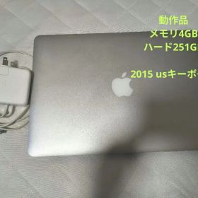 Apple MacBook Air 本体 2015 4GB 251GB