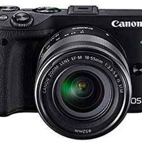 【中古】【非常に良い】Canon ミラーレス一眼カメラ EOS M3 レンズキット(ブラック) EF-M18-55mm F3.5-5.6 IS STM 付属 EOSM3BK-1855ISSTMLK qqffhab