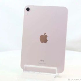 【中古】Apple(アップル) iPad mini 第6世代 64GB ピンク MLWL3J／A Wi-Fi 【305-ud】