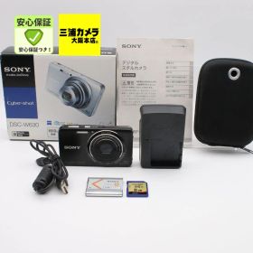 【極上品】 SONY Cyber-Shot DSC-W630 ブラック 1610万CCD 光学5倍ズーム #081VV0581
