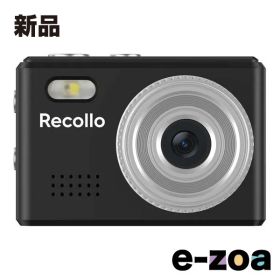 IRT アイアールティー ミニカメラ Recollo ブラック IRT-RCL01BK (2658351)