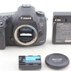 【美品】Canon EOS 5D Mark III 22.3 MP DSLR Camera Black Body キャノン デジタルカメラ #180