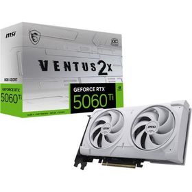 【ラッピング可】【即日発送】【新品】MSI エムエスア グラフィックボード GeForce RTX 5060 Ti 8G VENTUS 2X OC WHITE PLUS
