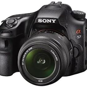 SONY ミラーレス一眼 α57 ズームレンズキット DT 18-55mm F3.5-5.6 SAM付属 SLT-A57K