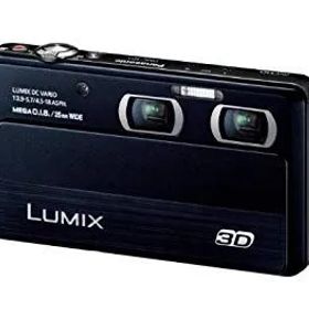 【中古】【非常に良い】パナソニック デジタルカメラ ルミックス 3D1 光学4倍 ブラック DMC-3D1-K tf8su2k