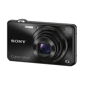 SONY デジタルカメラ Cyber-shot WX220 光学10倍 ブラック DSC-WX220-B(中古品)