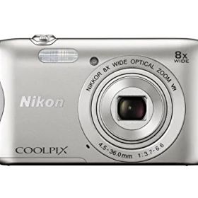 Nikon デジタルカメラ COOLPIX A300 光学8倍ズーム 2005万画素 シルバー A300SL(中古品)