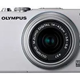【中古】【非常に良い】OLYMPUS ミラーレス一眼 PEN Lite E-PL3 レンズキット ホワイト E-PL3 LKIT WHT g6bh9ry