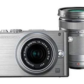 【中古】【非常に良い】OLYMPUS ミラーレス一眼 PEN Lite E-PL3 ダブルズームキット シルバー E-PL3 DZKIT SLV g6bh9ry