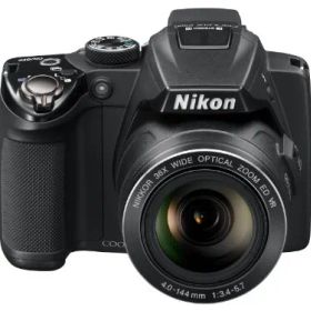【中古】NikonデジタルカメラCOOLPIX P500 ブラック P500 1210万画素 裏面照射CMOS 広角22.5mm 光学36倍 3型チルト式液晶 フルHD wgteh8f