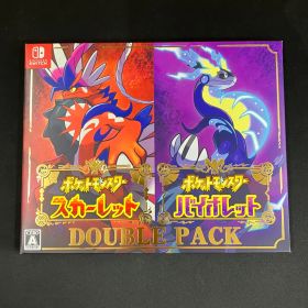 新品 Switch ポケットモンスター スカーレット バイオレット ダブルパック