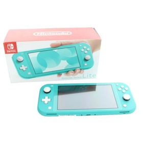 ニンテンドースイッチ ライト Nintendo Switch Lite 任天堂 動作確認済み 初期化済み ターコイズ HDH-001 箱付き /MW ■GY18 その他