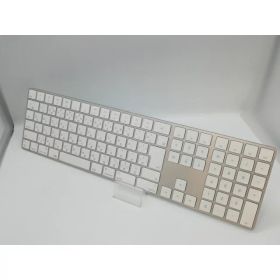 【中古】Apple Magic Keyboard（2017/テンキー付き/A1843） - 日本語（JIS） シルバー MQ052J/A【京都】保証期間1週間
