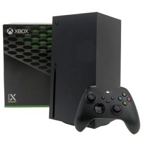 【Microsoft】マイクロソフト『Xbox Series X / 1TB / ディスクドライブ / カーボンブラック』RRT-00015 2020年11月発売 ゲーム機本体 1週間保証【中古】
