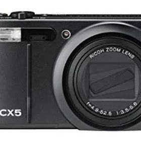 【中古】RICOH ハイブリッドAFシステム搭載 光学10.7倍ズーム CX5 ブラック CX5BK wgteh8f