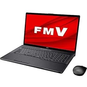 【中古】【非常に良い】富士通 FMV LIFEBOOK NH90/E2 ブライトブラック - 17.3型 ハイスペック ノートパソコン［Core i7 / メモリ 8GB / SSD 256GB+HDD 1TB / BDドライ