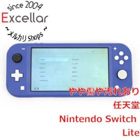 [bn:17] 任天堂 Nintendo Switch Lite(ニンテンドースイッチ ライト) HDH-S-BBZAA ブルー 本体のみ ゴムなし 液晶画面いたみ