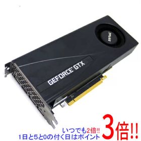 【中古】ZOTAC GAMING GeForce GTX 1660 6GB ZT-T16600G-10B PCIExp 6GB