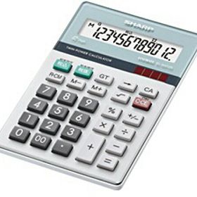 〔展示品〕 電卓 ナイスサイズタイプ EL-N412K-X ［12桁］〔展示品〕 電卓 ナイスサイズタイプ EL-N412K-X ［12桁］