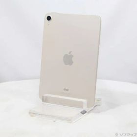 ソフマップ 〔中古品〕 iPad mini 第6世代 64GB スターライト MK7P3J／A Wi-Fi【352】