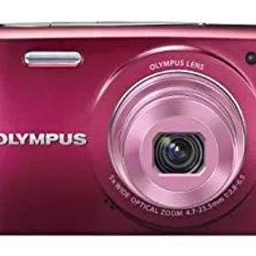 【中古】OLYMPUS デジタルカメラ VH-210 レッド 1400万画素 光学5倍ズーム DIS ハイビジョンムービー 3.0型LCD 広角26mm 3Dフォト機能 VH-210 RED tf8su2k