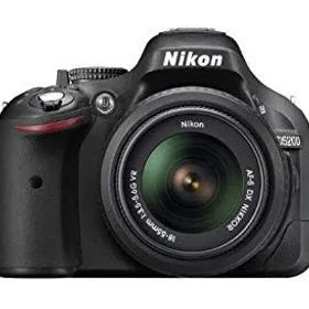 【中古】【非常に良い】Nikon デジタル一眼レフカメラ D5200 レンズキット AF-S DX NIKKOR 18-55mm f/3.5-5.6G VR付属 ブラック D5200LKBK i8my1cf