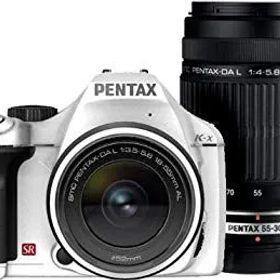 【中古】【非常に良い】PENTAX デジタル一眼レフカメラ K-x ダブルズームキットホワイト wyw801m